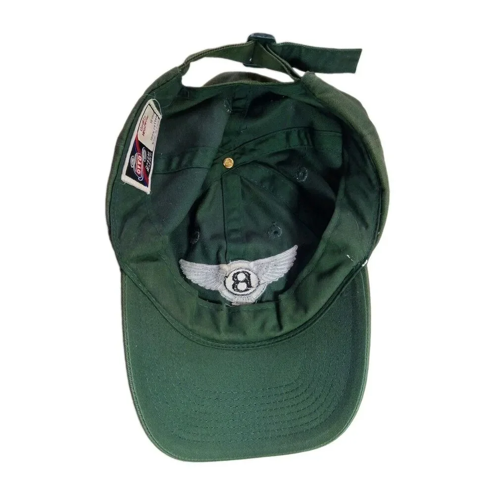 Bentley Hat Baseball Cap Adjustable Green 100% Cotton Otto Brand Cars Luxury